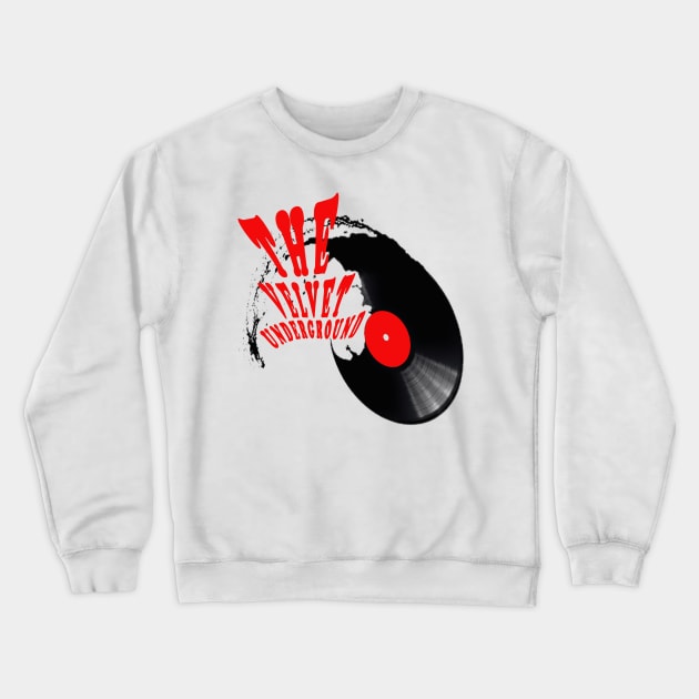 Legends Music, Vinyl Crewneck Sweatshirt by PAINO kio